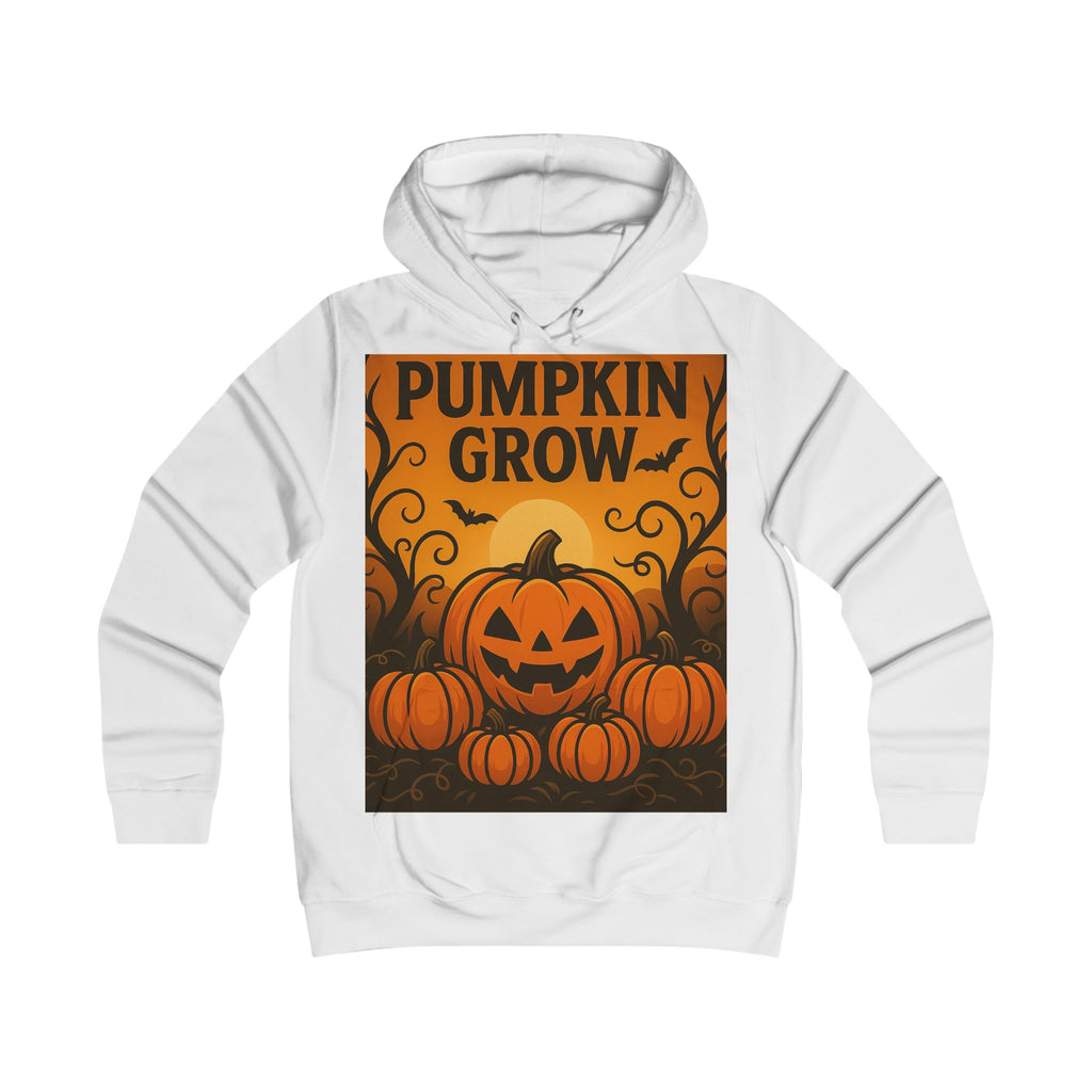 Pumpkin Grow Hoodie, Fall Sweater, Halloween Gift, College Sweatshirt, Cozy Autumn Apparel