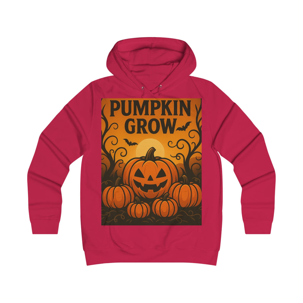 Pumpkin Grow Hoodie, Fall Sweater, Halloween Gift, College Sweatshirt, Cozy Autumn Apparel