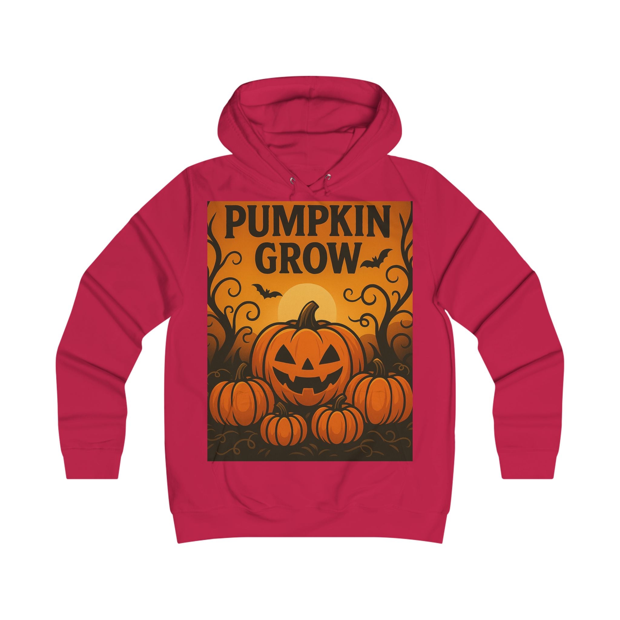 Pumpkin Grow Hoodie, Fall Sweater, Halloween Gift, College Sweatshirt, Cozy Autumn Apparel