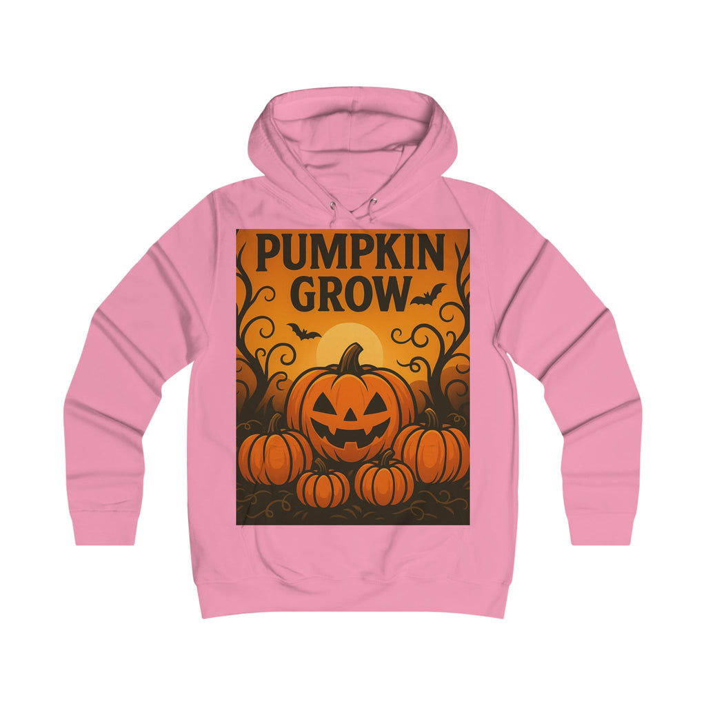 Pumpkin Grow Hoodie, Fall Sweater, Halloween Gift, College Sweatshirt, Cozy Autumn Apparel