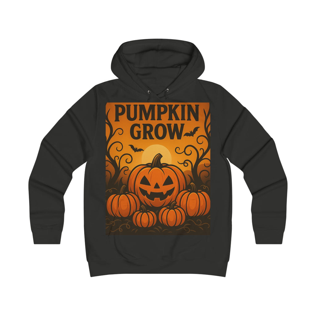 Pumpkin Grow Hoodie, Fall Sweater, Halloween Gift, College Sweatshirt, Cozy Autumn Apparel