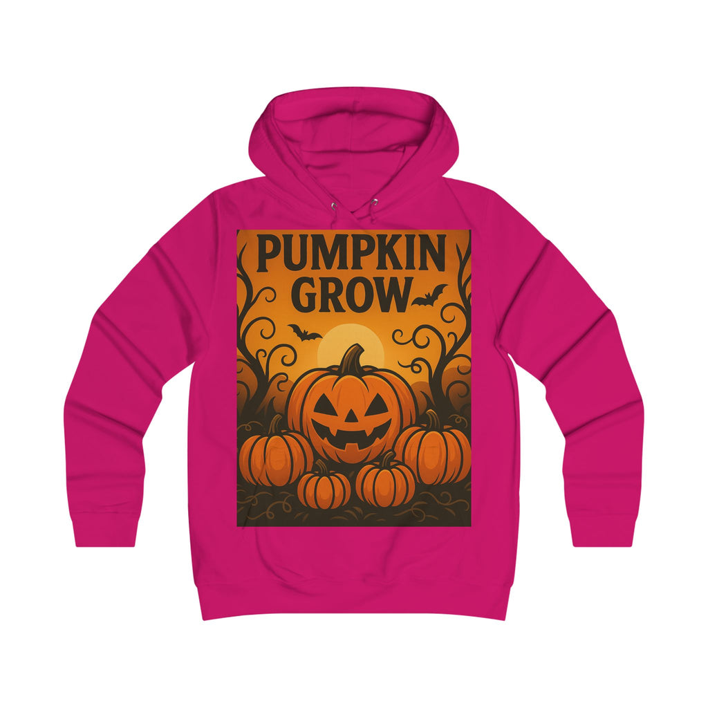 Pumpkin Grow Hoodie, Fall Sweater, Halloween Gift, College Sweatshirt, Cozy Autumn Apparel