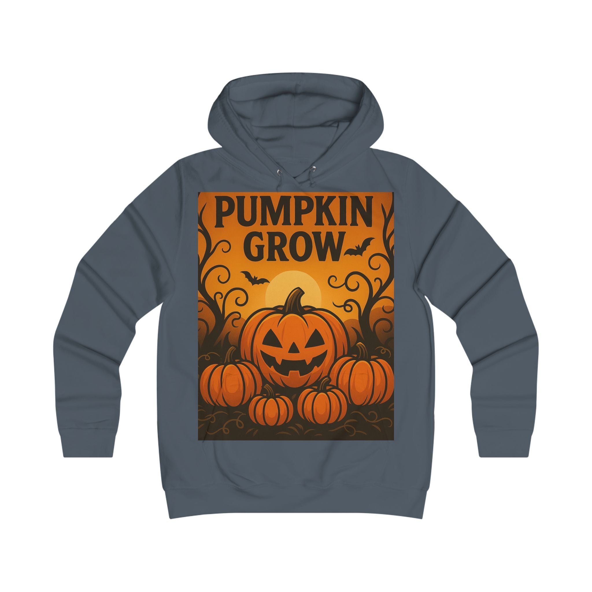 Pumpkin Grow Hoodie, Fall Sweater, Halloween Gift, College Sweatshirt, Cozy Autumn Apparel