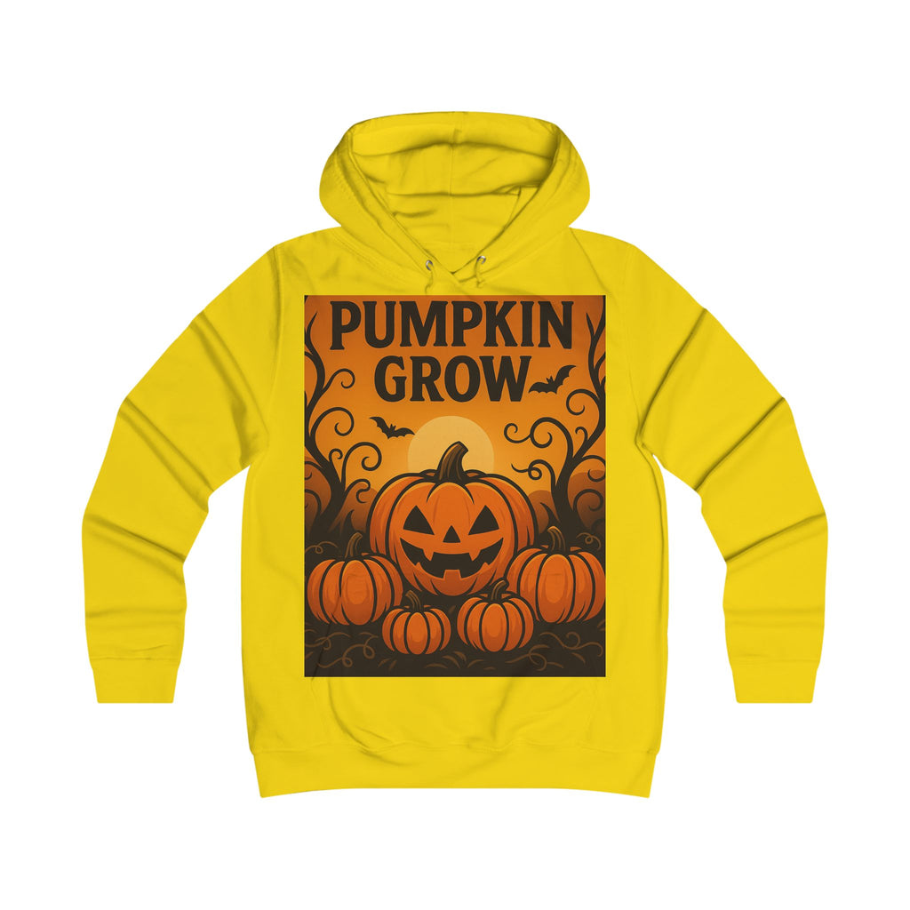 Pumpkin Grow Hoodie, Fall Sweater, Halloween Gift, College Sweatshirt, Cozy Autumn Apparel