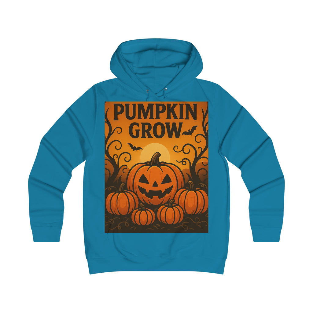 Pumpkin Grow Hoodie, Fall Sweater, Halloween Gift, College Sweatshirt, Cozy Autumn Apparel