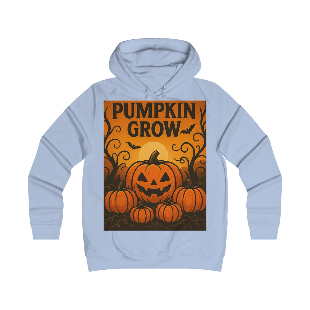 Pumpkin Grow Hoodie, Fall Sweater, Halloween Gift, College Sweatshirt, Cozy Autumn Apparel
