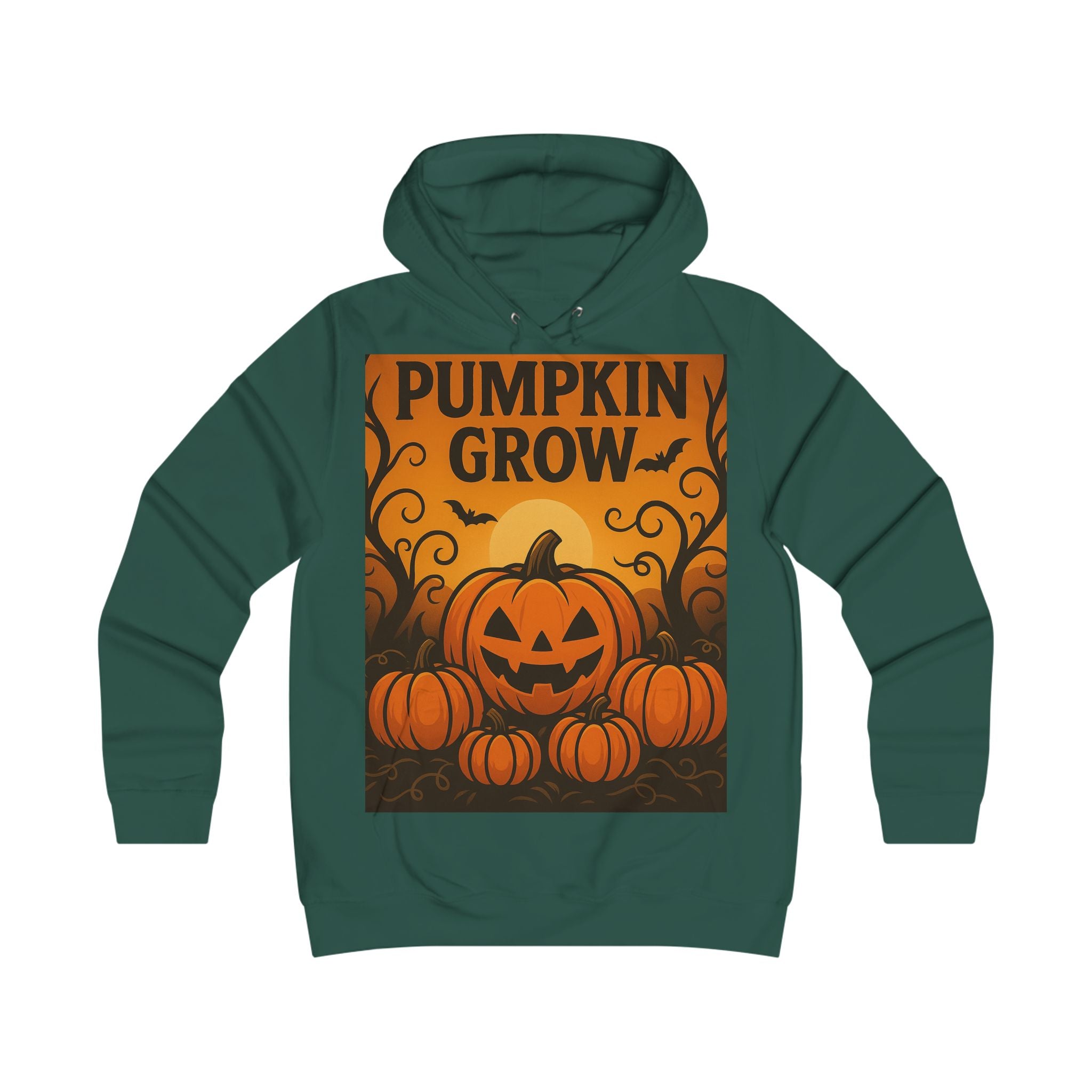 Pumpkin Grow Hoodie, Fall Sweater, Halloween Gift, College Sweatshirt, Cozy Autumn Apparel