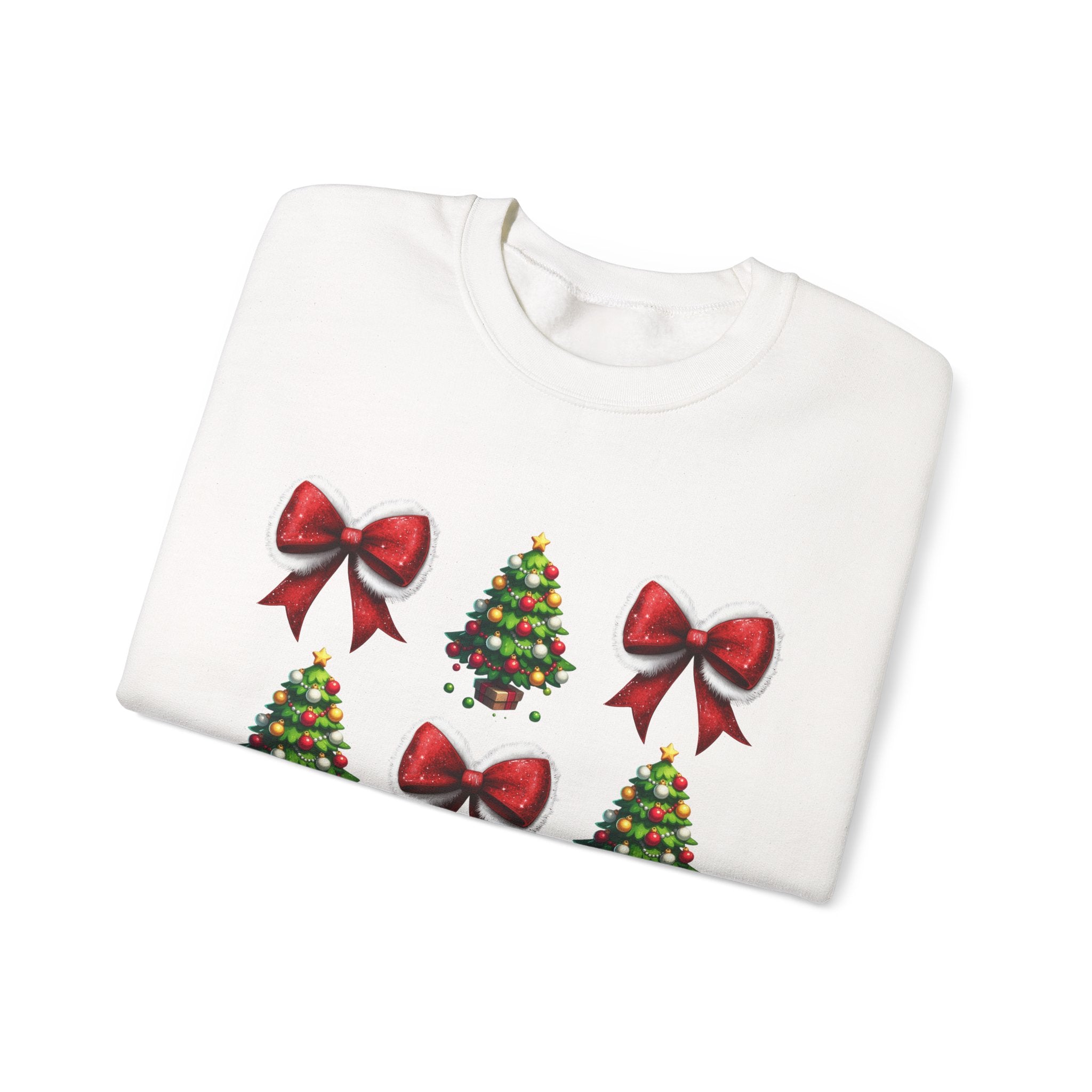 Unisex Festive Holiday Crewneck Sweatshirt for Cozy Celebrations, Christmas Sweatshirt, Winter Apparel, Gift for Her, Gift for him,Holiday Style