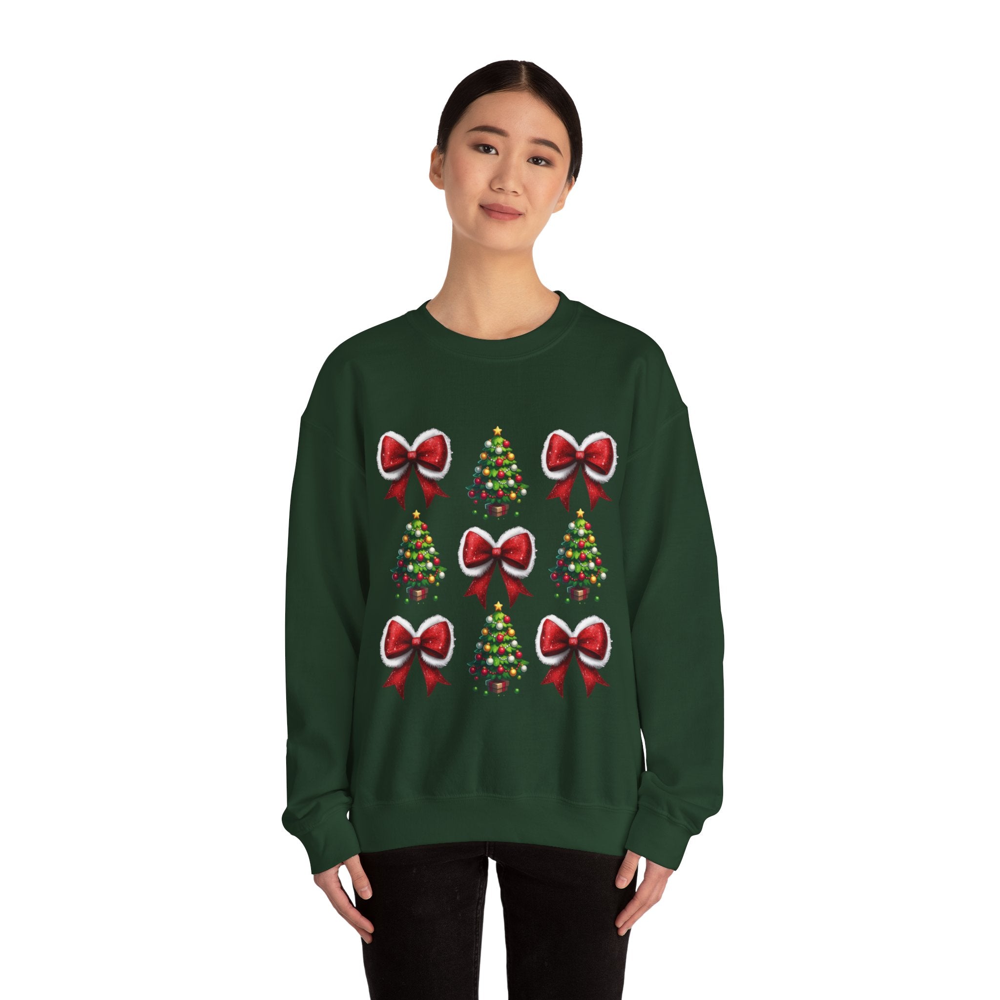 Unisex Festive Holiday Crewneck Sweatshirt for Cozy Celebrations, Christmas Sweatshirt, Winter Apparel, Gift for Her, Gift for him,Holiday Style