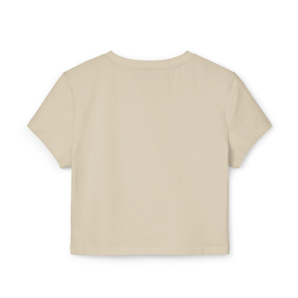 Stylish Ghost Women's Baby Tee, Cute Crop Top, Halloween Apparel, Trendy Aesthetic Shirt, Gift for Teens, Everyday Fashion
