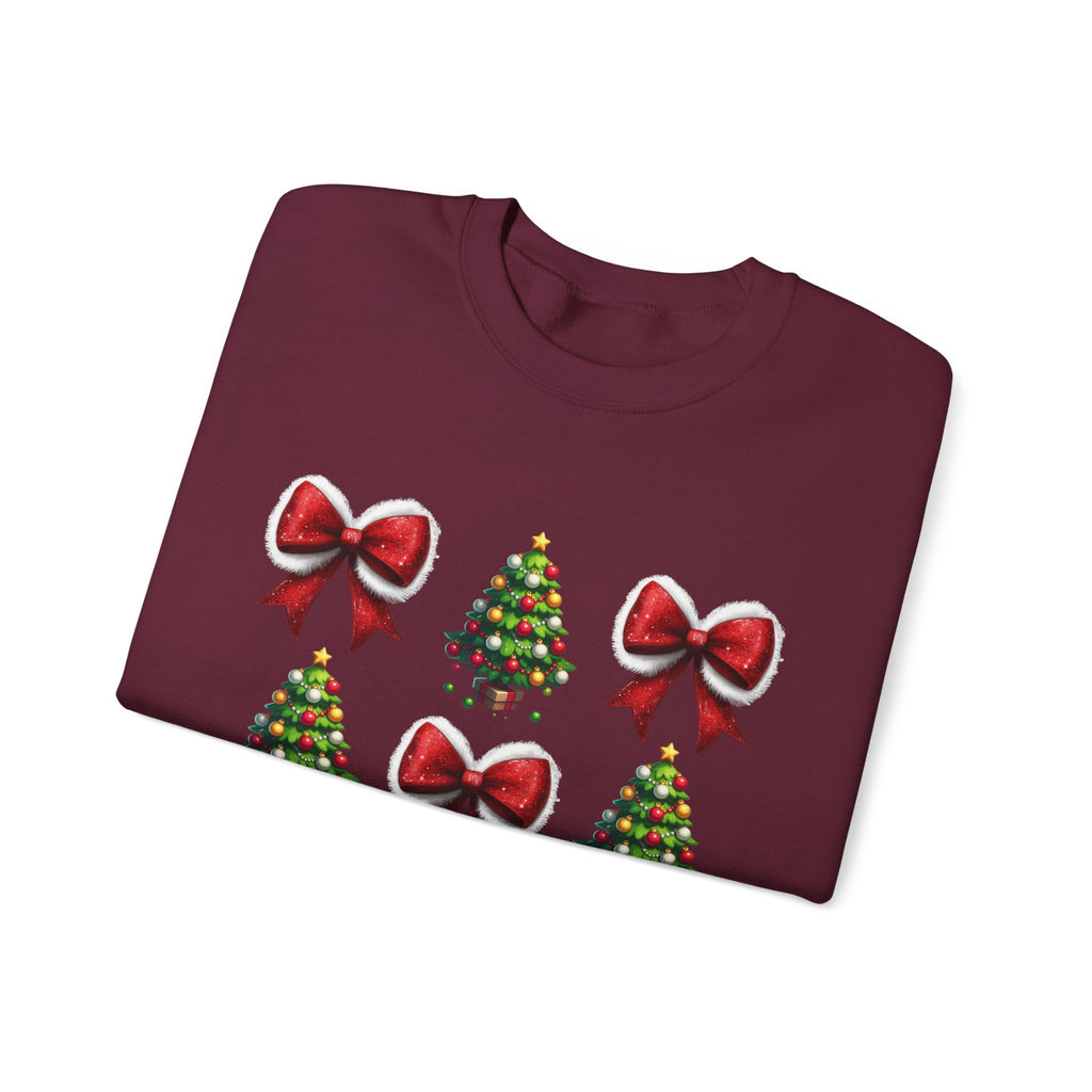 Unisex Festive Holiday Crewneck Sweatshirt for Cozy Celebrations, Christmas Sweatshirt, Winter Apparel, Gift for Her, Gift for him,Holiday Style