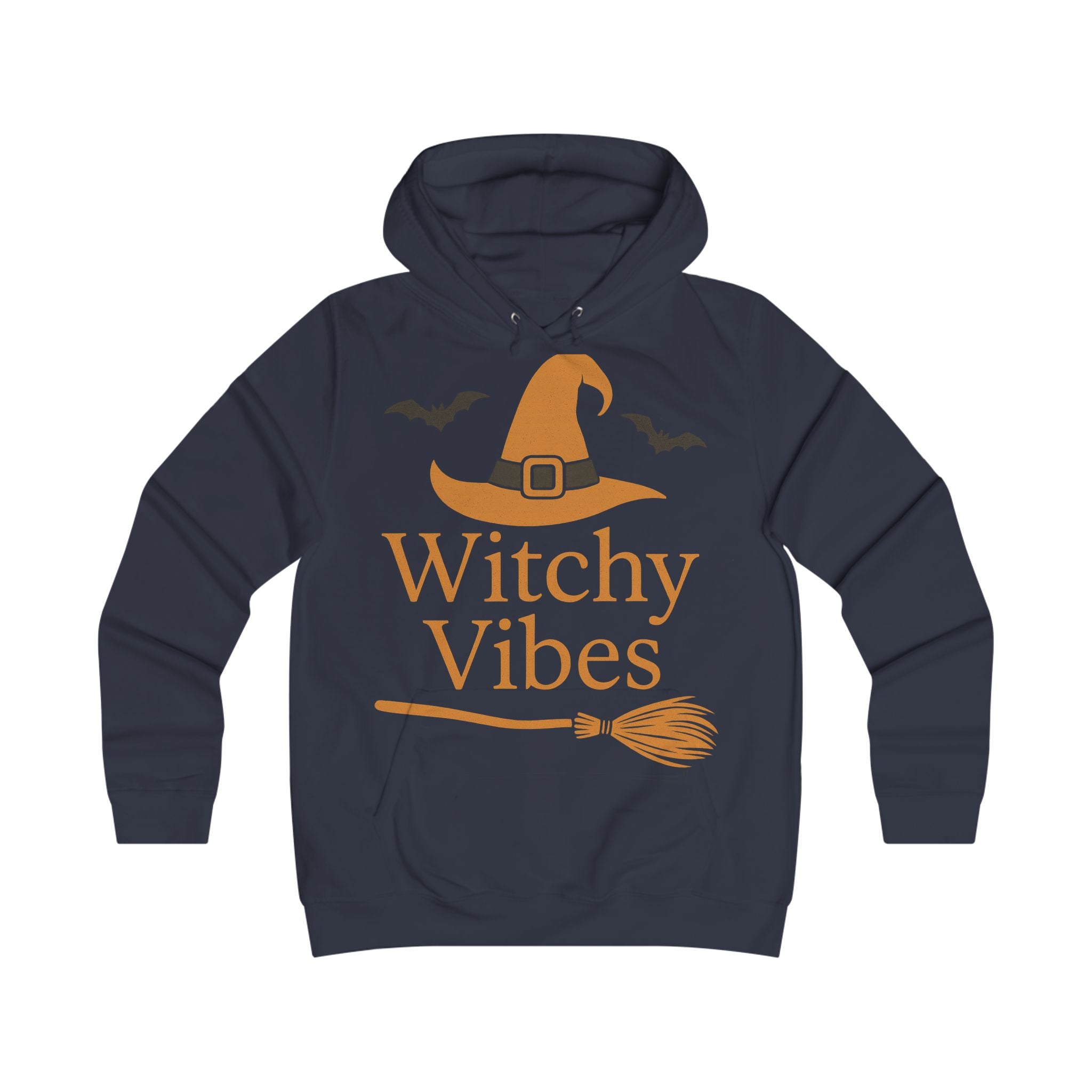 Witchy Vibes Hoodie, Cozy Halloween Sweatshirt, Perfect for Fall Festivities, Cute Witch Apparel, Spooky Season Clothing