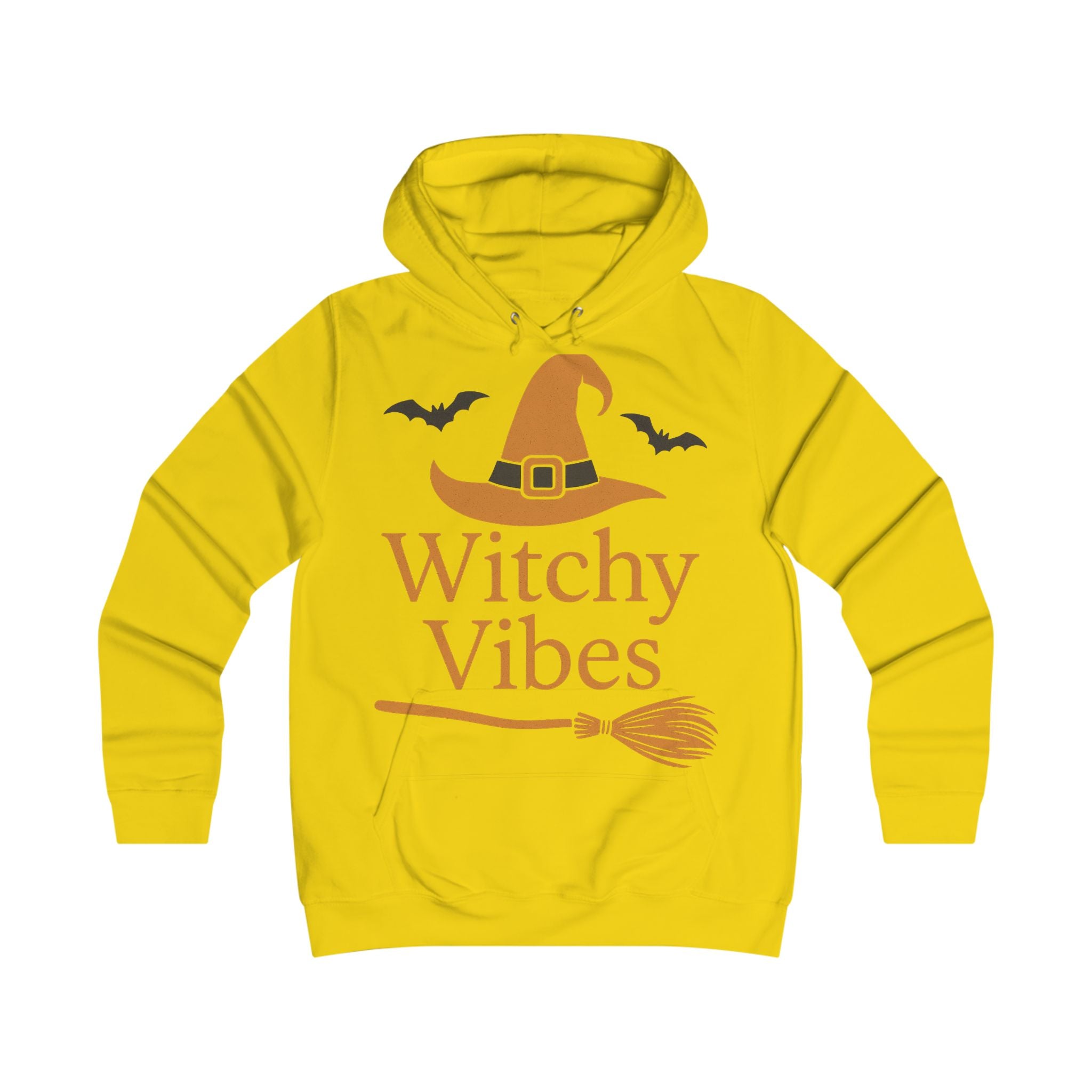 Witchy Vibes Hoodie, Cozy Halloween Sweatshirt, Perfect for Fall Festivities, Cute Witch Apparel, Spooky Season Clothing