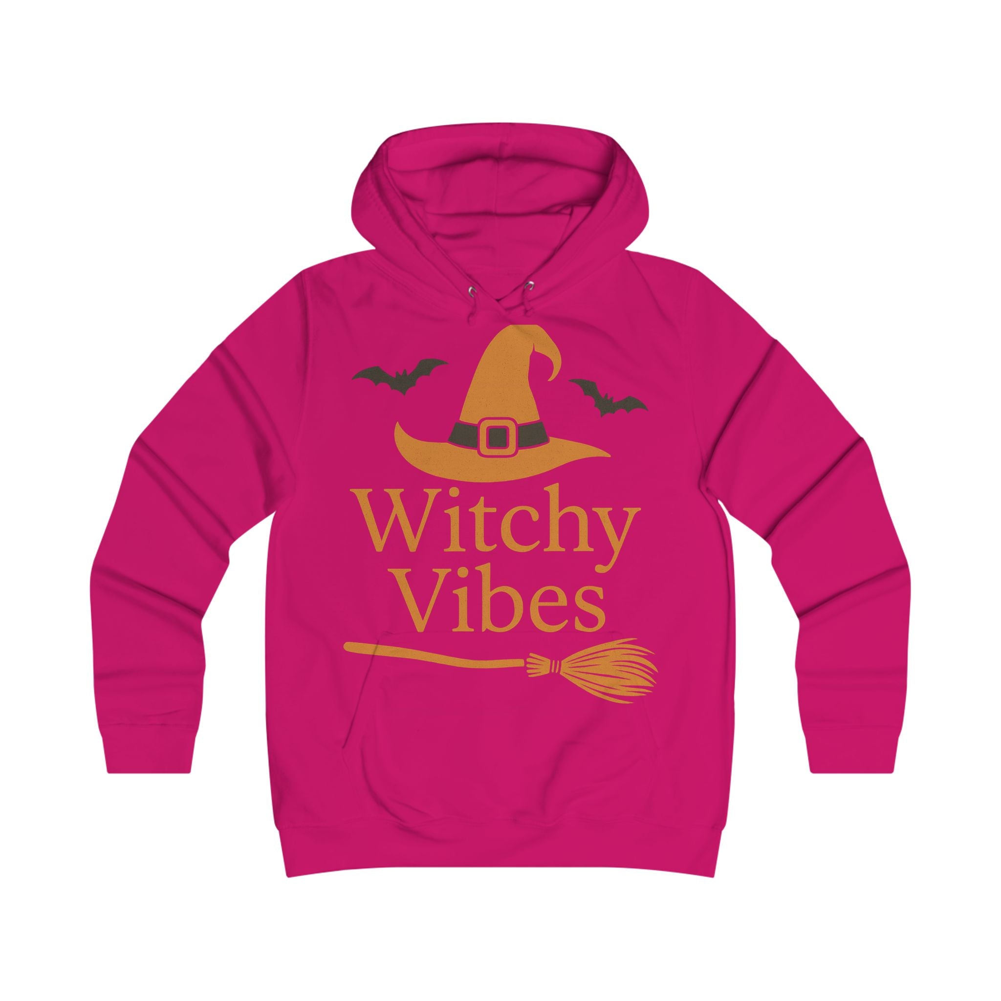 Witchy Vibes Hoodie, Cozy Halloween Sweatshirt, Perfect for Fall Festivities, Cute Witch Apparel, Spooky Season Clothing