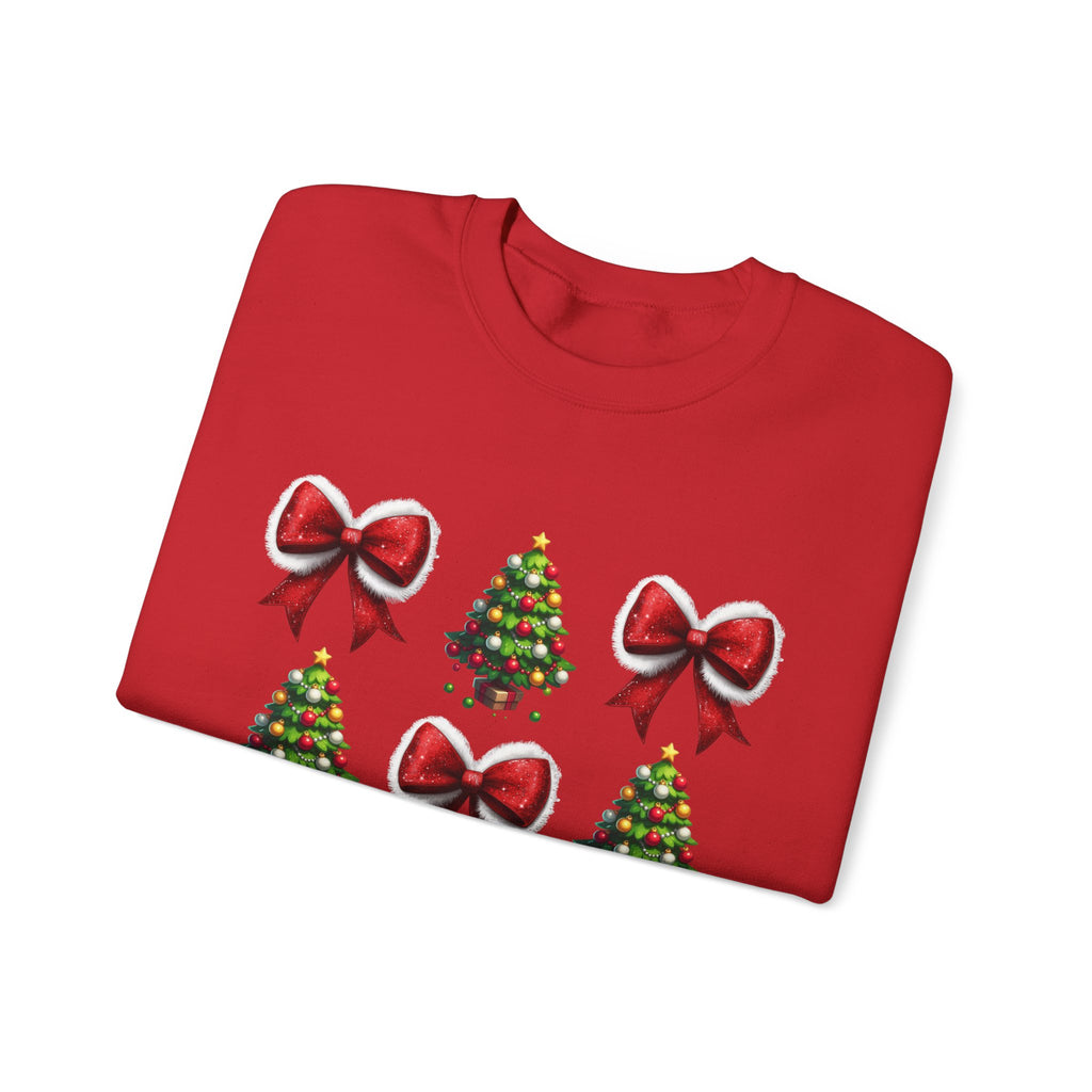 Unisex Festive Holiday Crewneck Sweatshirt for Cozy Celebrations, Christmas Sweatshirt, Winter Apparel, Gift for Her, Gift for him,Holiday Style