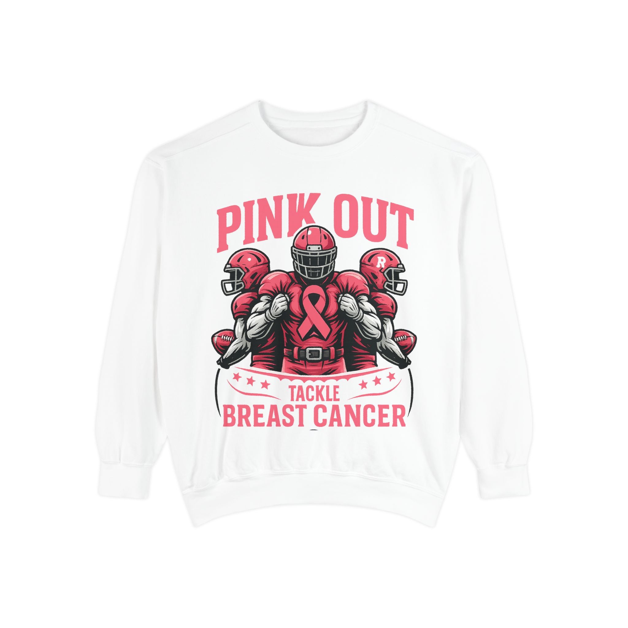 Breast Cancer Awareness Sweatshirt, Pink Out Tackle Breast Cancer Unisex Sweatshirt, Fundraising Apparel, Charitable Wear, Sports Fan [...]