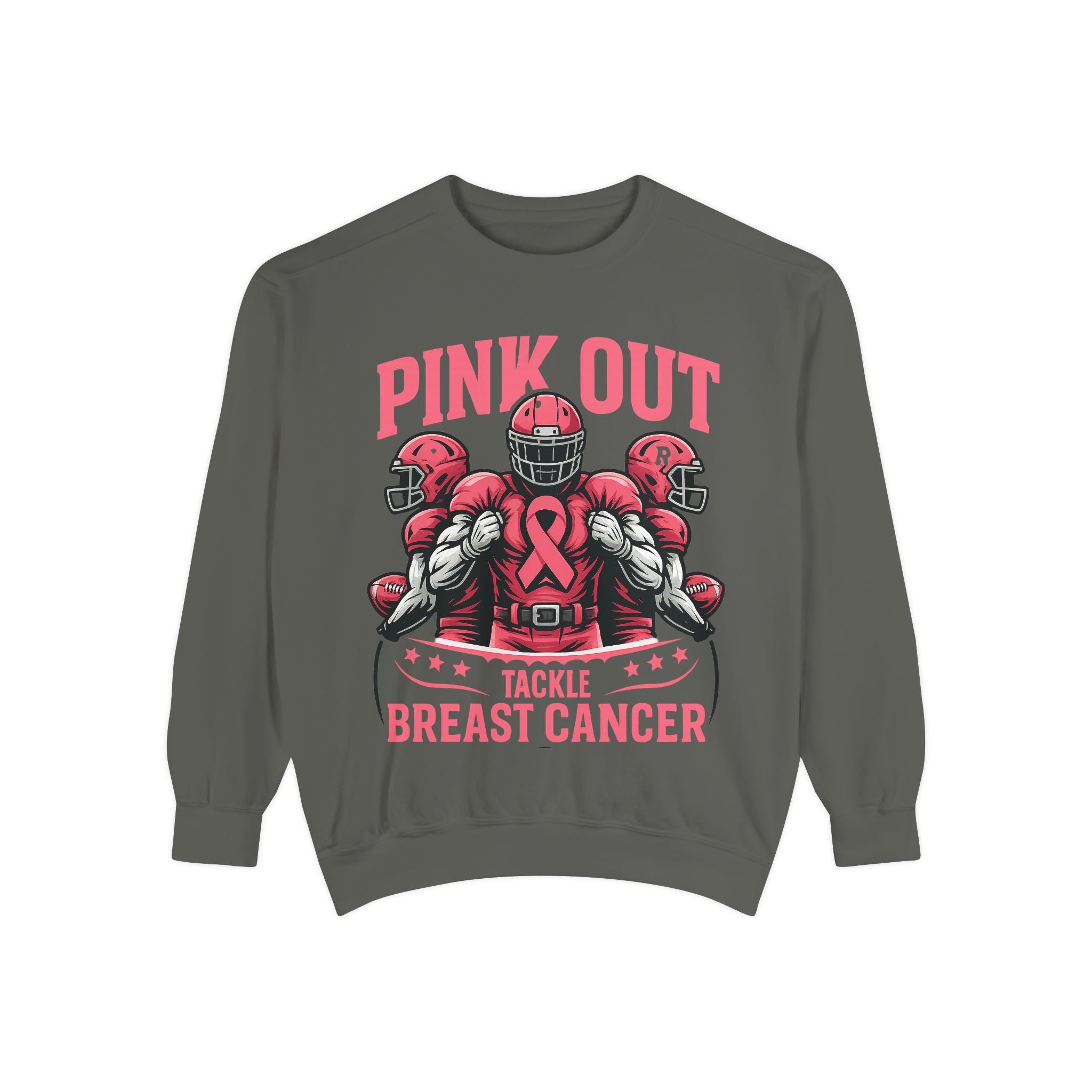 Breast Cancer Awareness Sweatshirt, Pink Out Tackle Breast Cancer Unisex Sweatshirt, Fundraising Apparel, Charitable Wear, Sports Fan [...]
