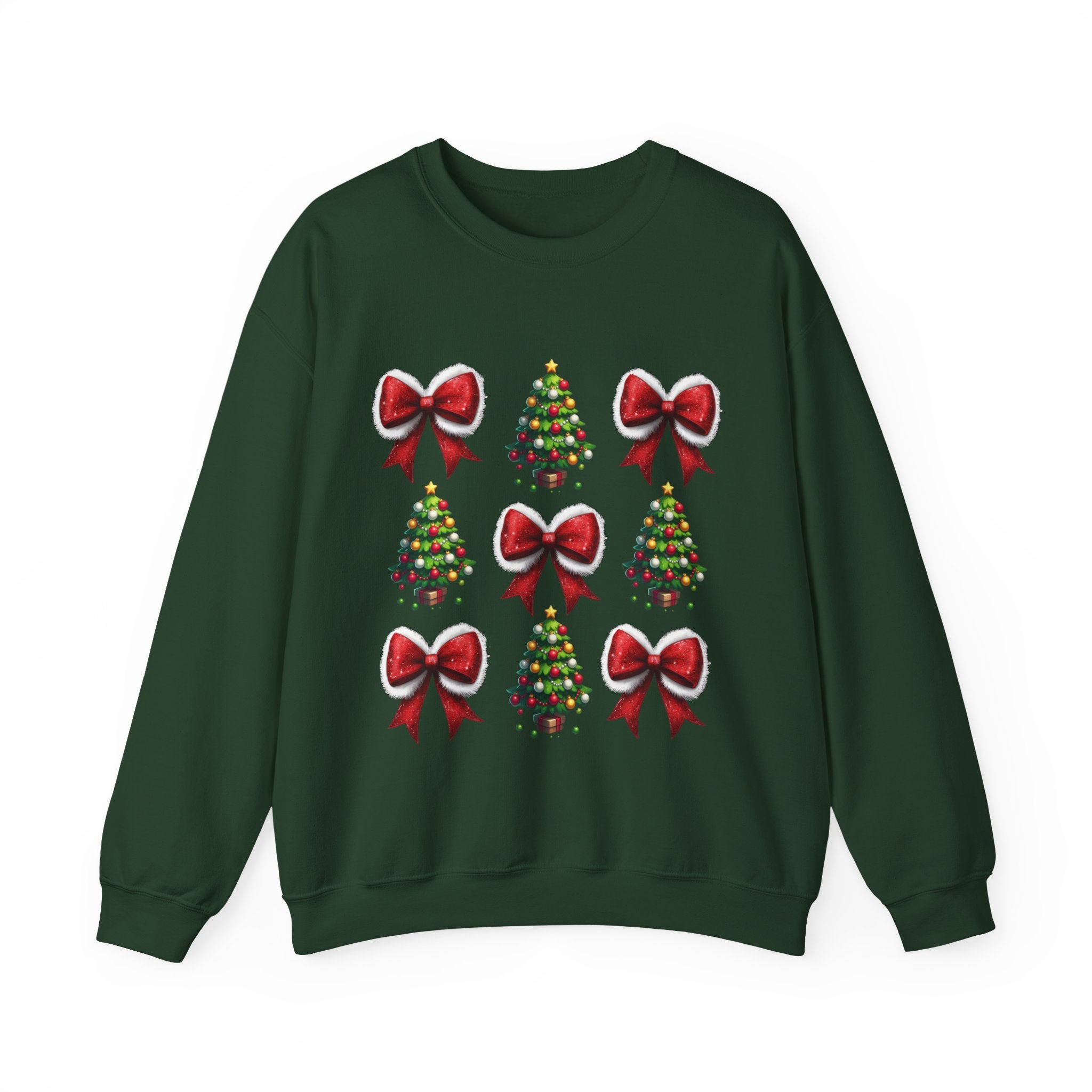 Unisex Festive Holiday Crewneck Sweatshirt for Cozy Celebrations, Christmas Sweatshirt, Winter Apparel, Gift for Her, Gift for him,Holiday Style