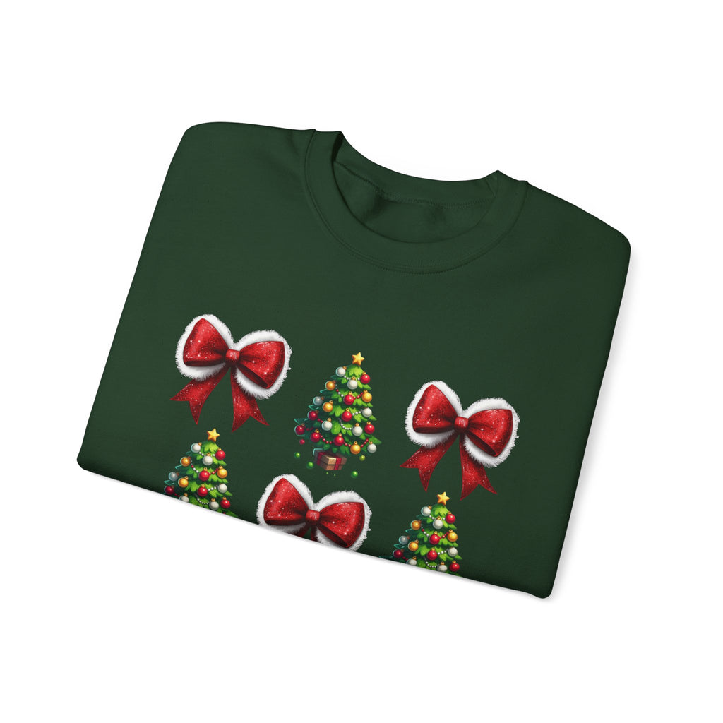 Unisex Festive Holiday Crewneck Sweatshirt for Cozy Celebrations, Christmas Sweatshirt, Winter Apparel, Gift for Her, Gift for him,Holiday Style