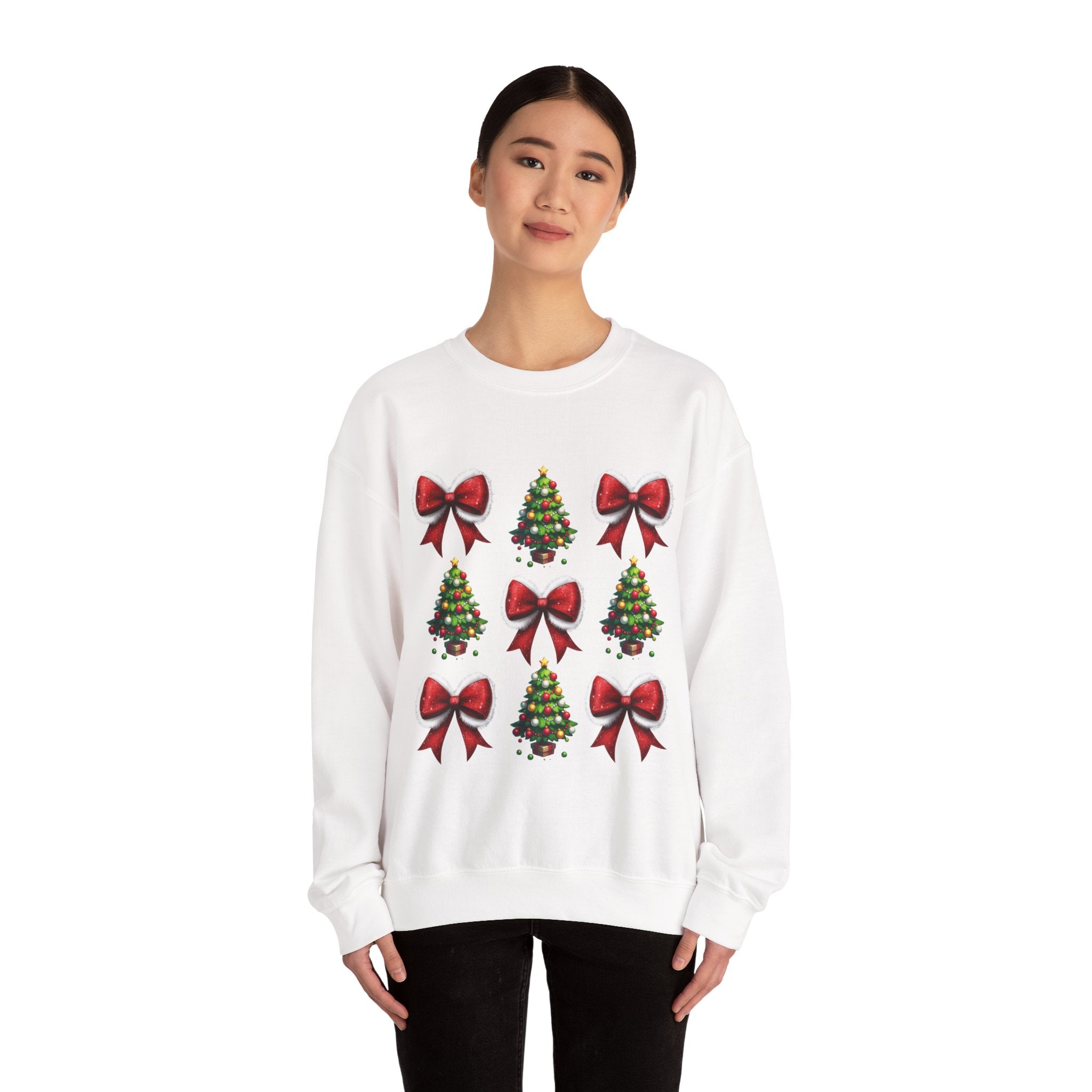 Unisex Festive Holiday Crewneck Sweatshirt for Cozy Celebrations, Christmas Sweatshirt, Winter Apparel, Gift for Her, Gift for him,Holiday Style