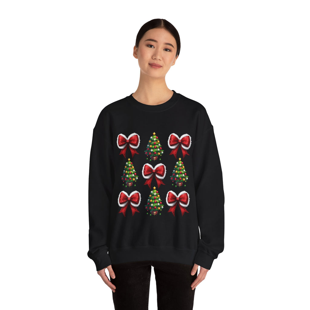 Unisex Festive Holiday Crewneck Sweatshirt for Cozy Celebrations, Christmas Sweatshirt, Winter Apparel, Gift for Her, Gift for him,Holiday Style