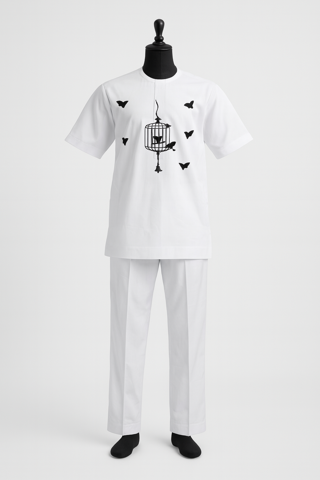 Men’s Traditional Kaftan Set – Premium African-Inspired Outfit by House of LadyDiamond