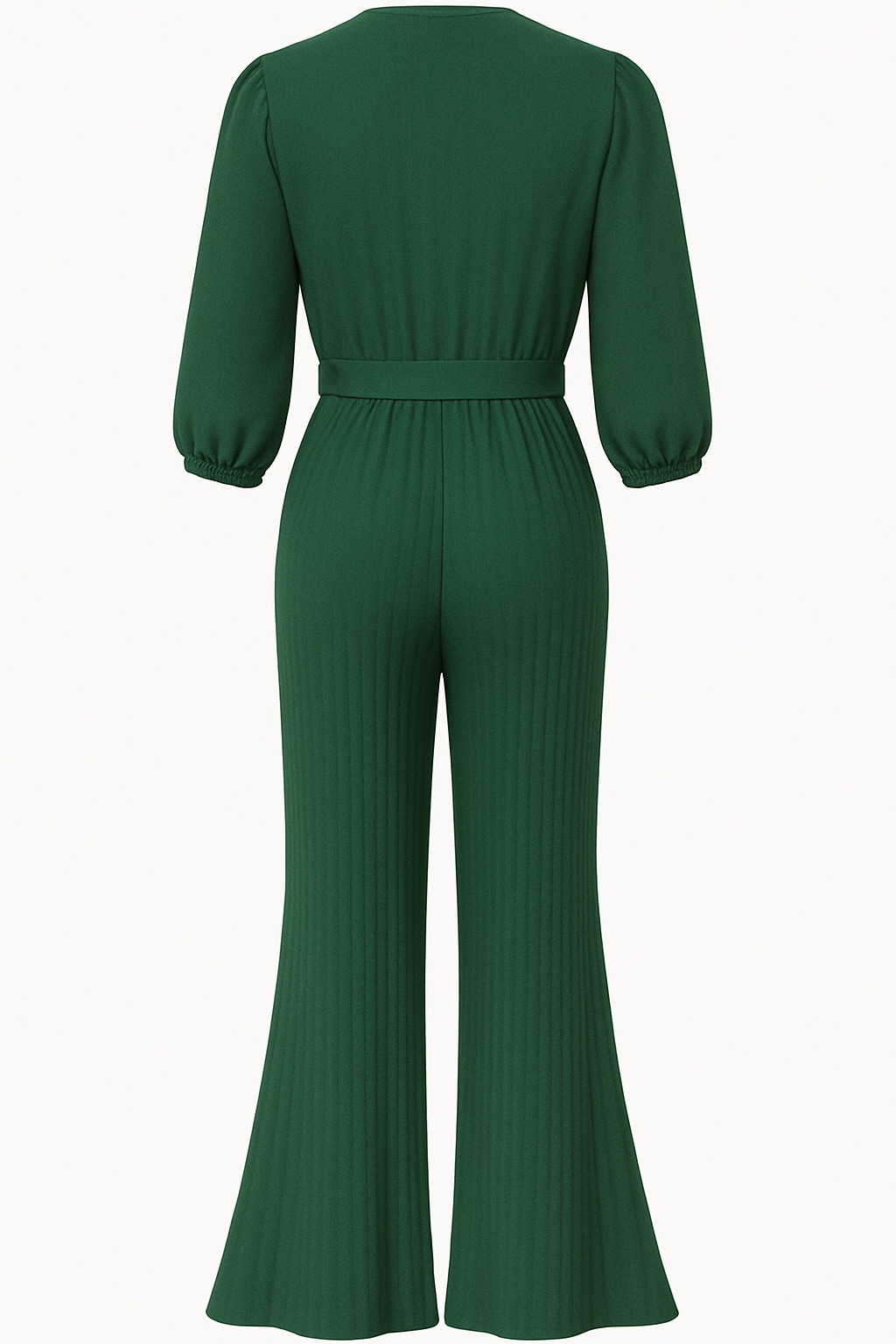 Elegant Pleated Wide-Leg Jumpsuit for Women | L–3XL | Luxury One-Piece Outfit