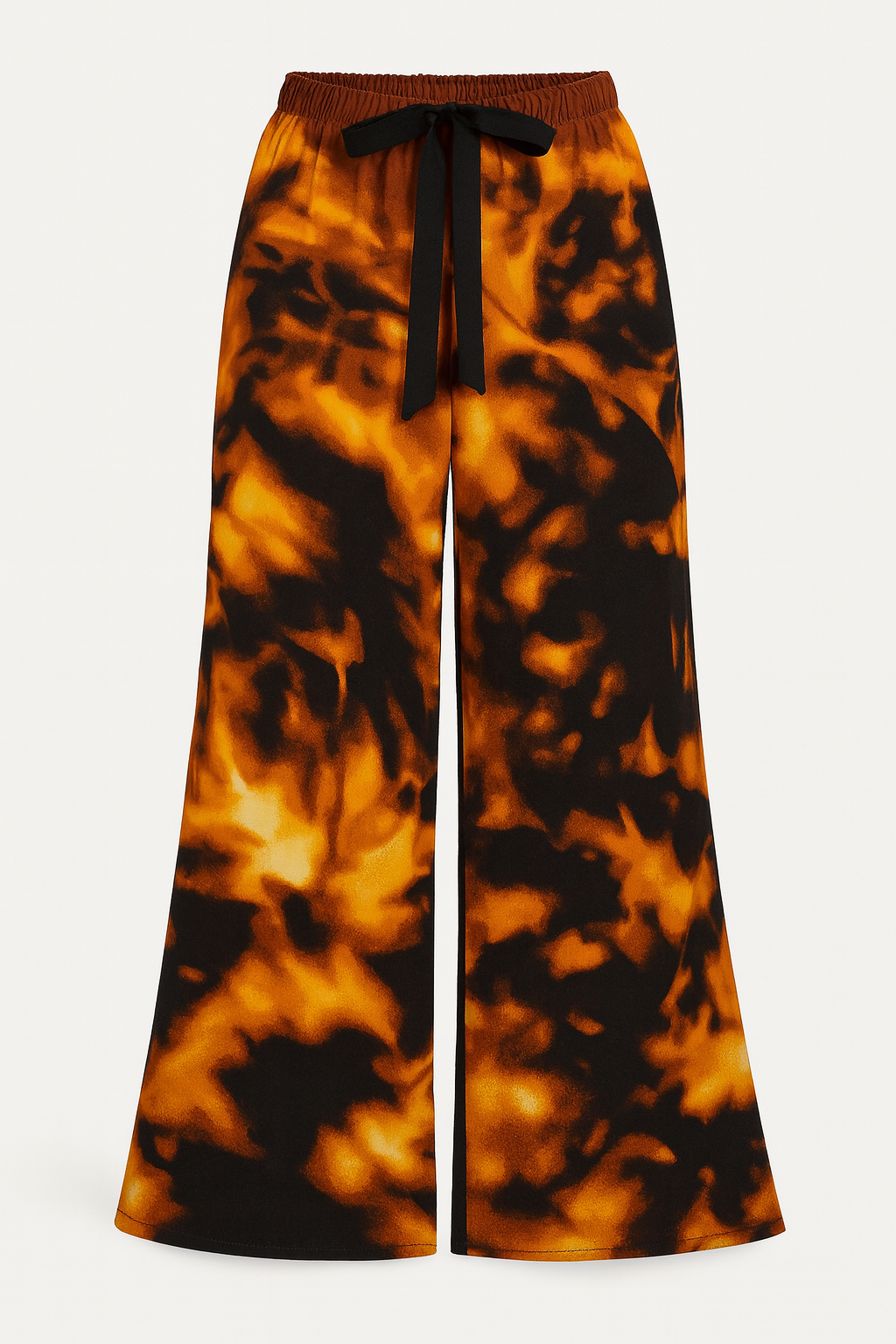 HLD Women’s Crepe Palazzo Pants – Chic & Comfortable Fit