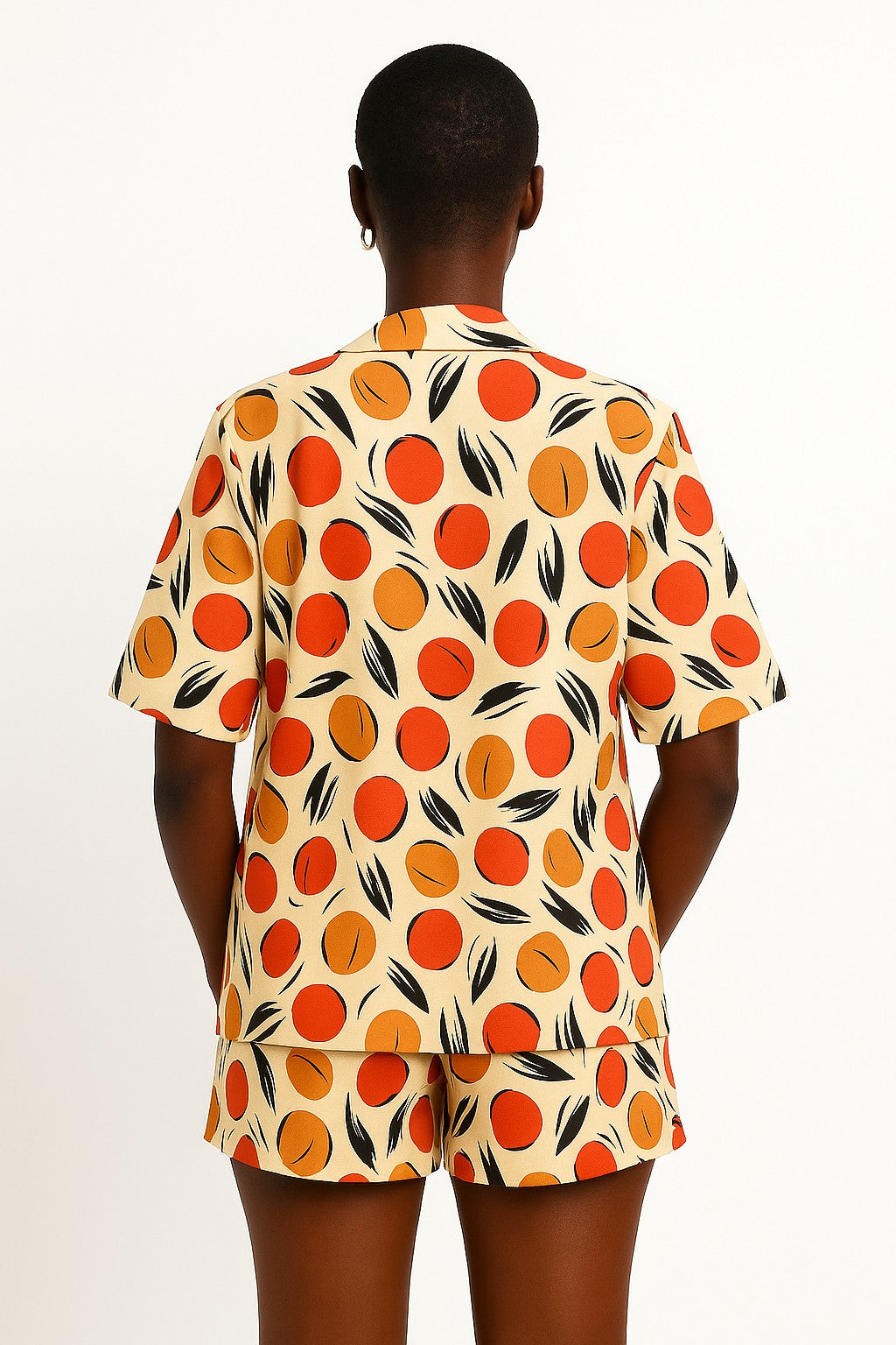 Elegant Crepe Kimono Short Set | Women’s Two-Piece Outfit | Classy Summer Co-Ord