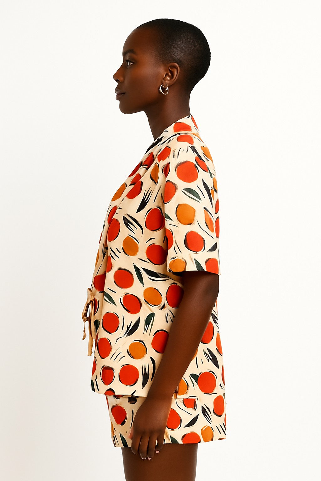 Elegant Crepe Kimono Short Set | Women’s Two-Piece Outfit | Classy Summer Co-Ord