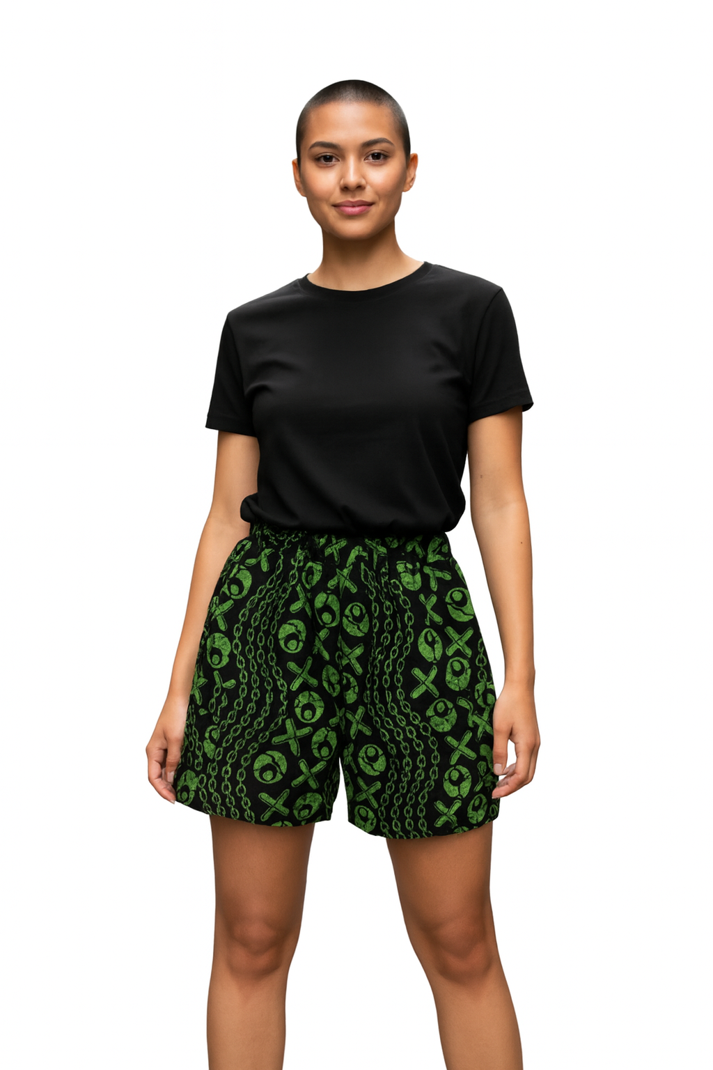 100% Cotton African Print Shorts | Bold Ankara Summer Style | Unisex Comfort Wear