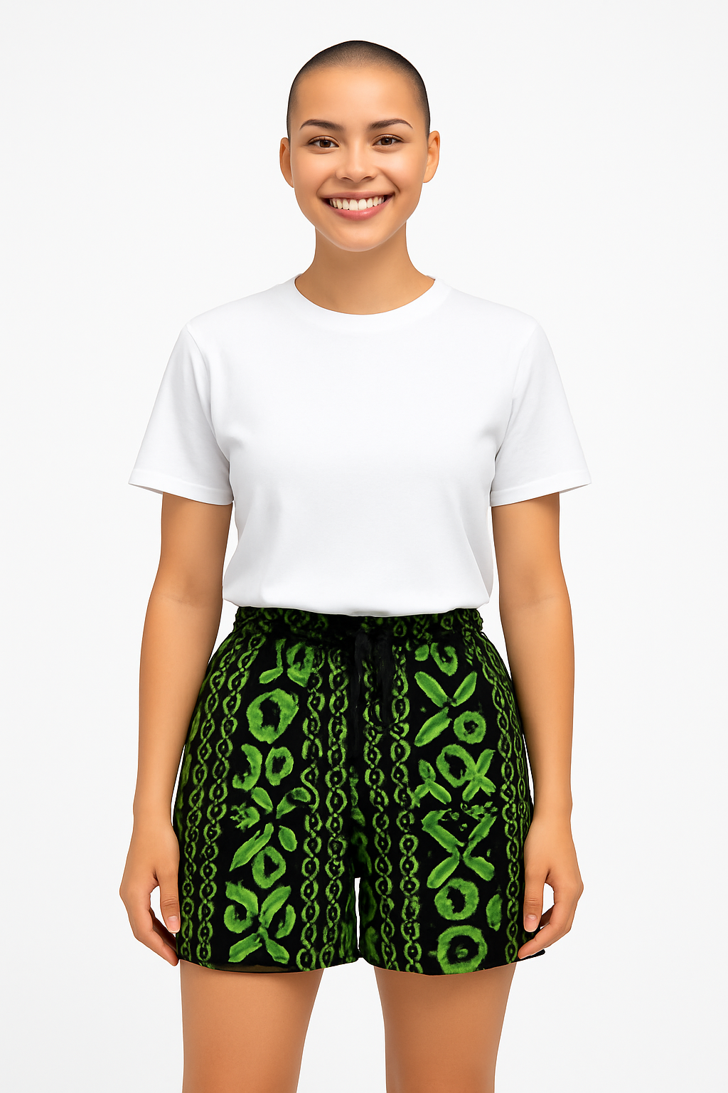 100% Cotton African Print Shorts | Bold Ankara Summer Style | Unisex Comfort Wear