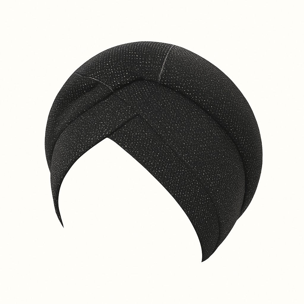 “Women’s Braided  Turban Headwrap – Luxury Ready-to-Wear Style”